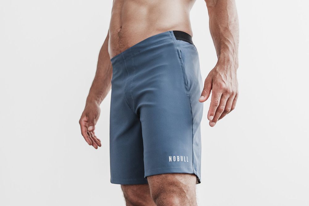 Shorts NOBULL Homme Bleu - NOBULL Lightweight 8.5",France (8072-OXWUE)